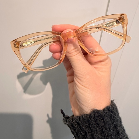 Warby Parker Finch 5400 frames in Bellini - Picture 4 of 6